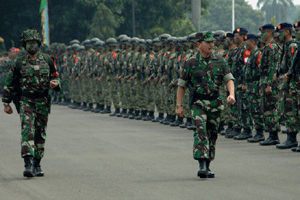 Inkspeksi Peserta Latihan PPRC 2012