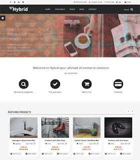 HYBRID - Ecommerce Drupal Theme