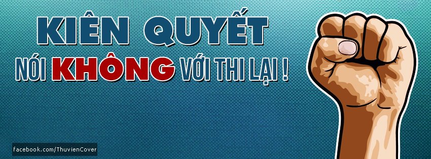 Ảnh bìa chúc mừng thi cử