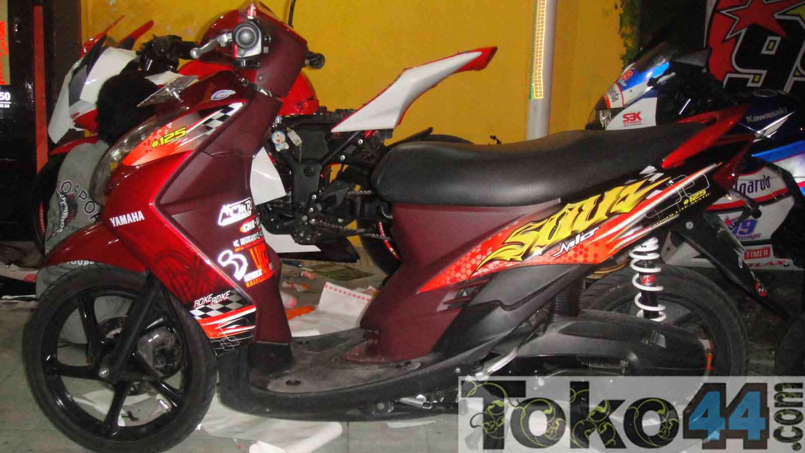 Modifikasi Motor Mio Soul Warna Hijau MOTOR