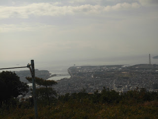 赤穂市にある雄鷹台山山頂からの絶景