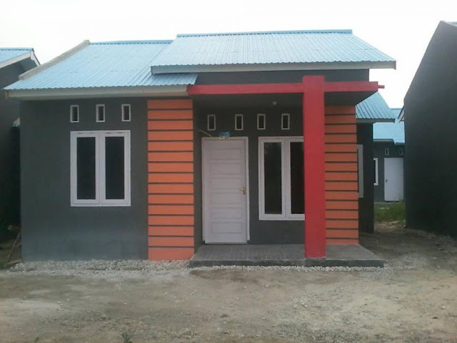 Contoh desain rumah minimalis type 21