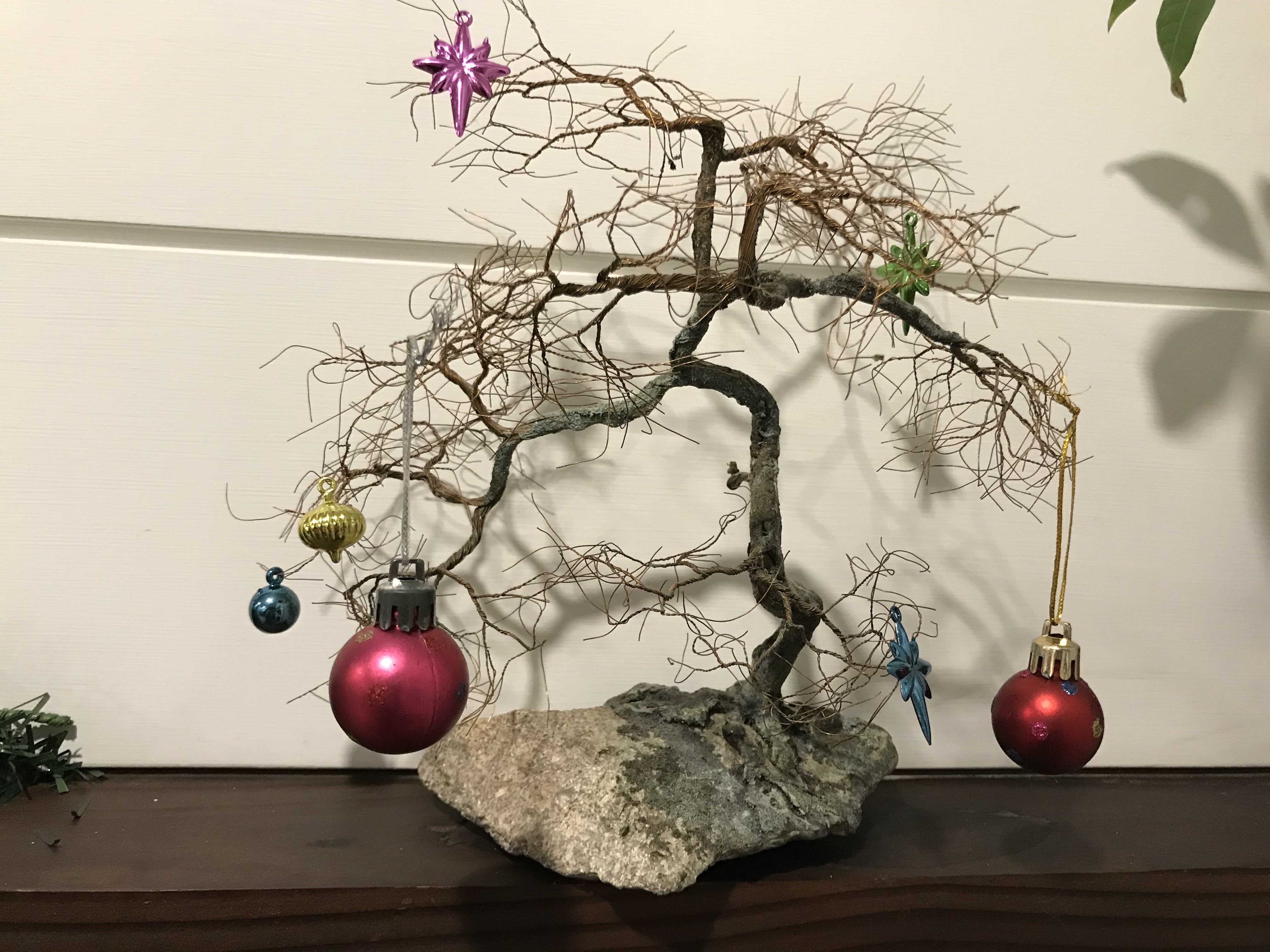 Christmas Bonsai tree