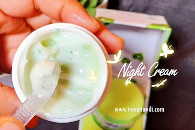 cica night cream npure