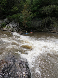 Kayaker's Ledge on the French Broad