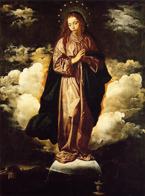 Diego Velazquez, The immaculate Conception, Virgin Mary