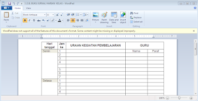  ini merupakan format jurnal terbaru yang akan saya bagikan dalam postingan kali ini Contoh Jurnal Kegiatan Mengajar Guru SD, SMP, SMA, Sekolah Menengah kejuruan Kurikulum 2013