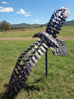 Metal Bird Sculpture