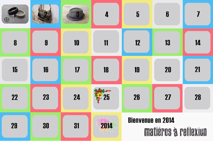 Calendrier bienvenue en 2014