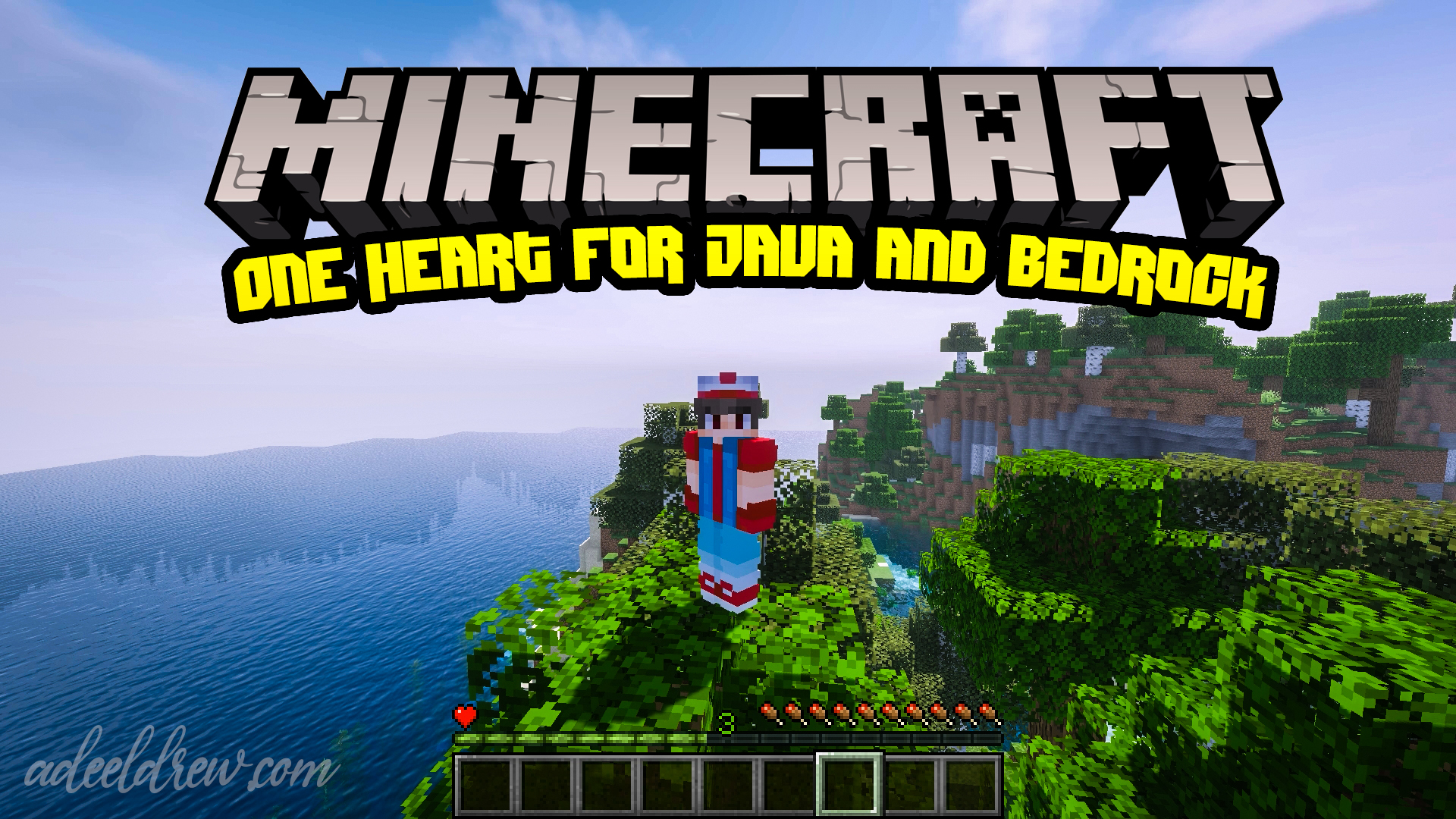 How To Download And Install Minecraft One Heart Mod For Java Edition And Bedrock Edition