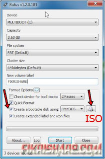 Cara Membuat Bootable Installan OS Windows, dan Linux Melalui Flashdisk Menggunakan Rufus
