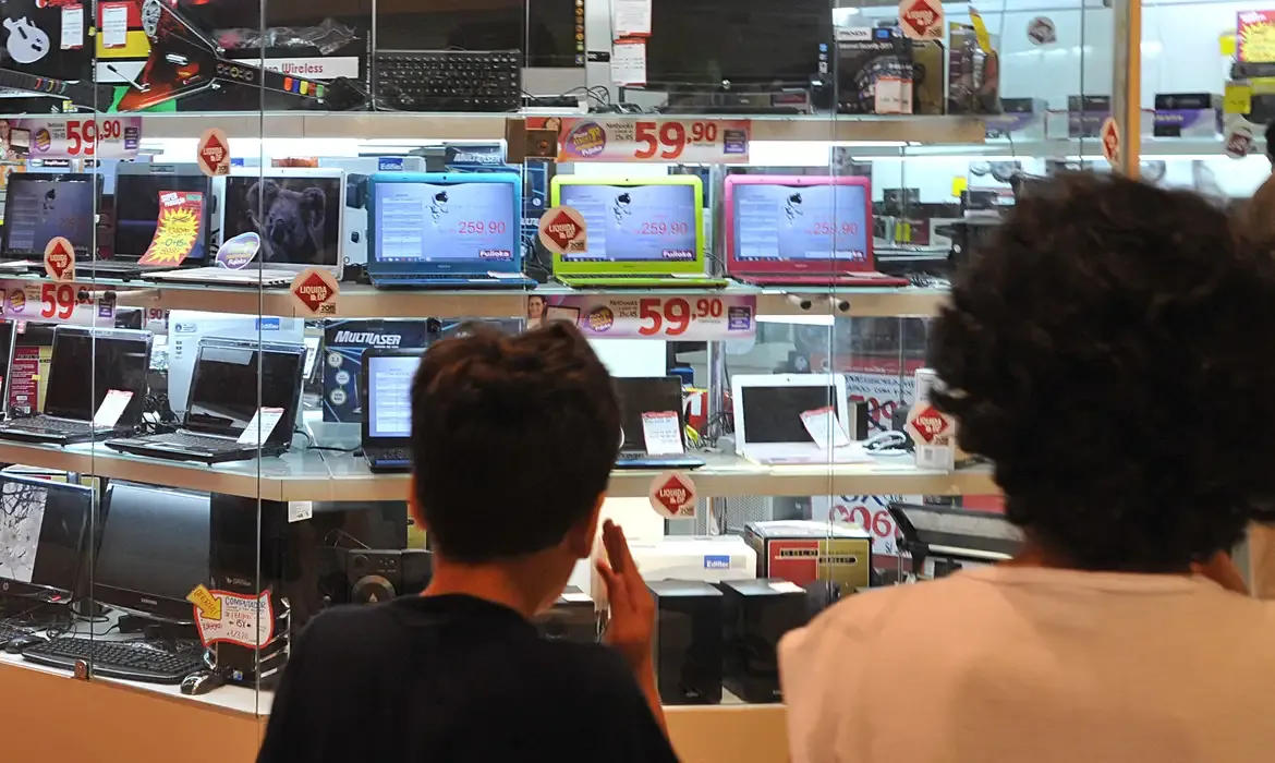 Loja de produtos eletrônicos em Brasília - Foto: Arquivo Agência Brasil