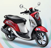 Yamaha Fino 125 Blue Core Sporty Merah