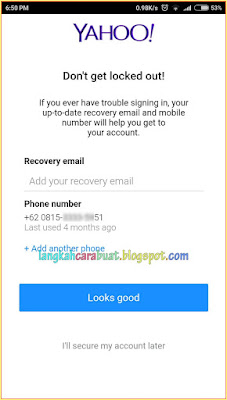 Cara Setting Email Yahoo Di Android