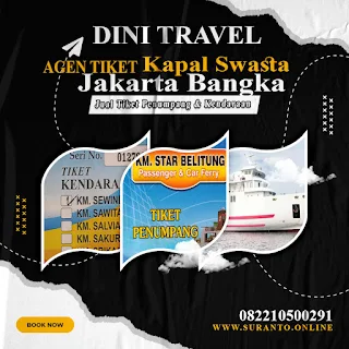 Dini Travel Agen Tiket Kapal Laut Jakarta Bangka