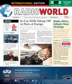 Radio World International - September 2016 | ISSN 0274-8541 | TRUE PDF | Mensile | Professionisti | Audio Recording | Broadcast | Comunicazione | Tecnologia
Radio World International is the broadcast industry's news source for radio managers and engineers, covering technology, regulation, digital radio, new platforms, management issues, applications-oriented engineering and new product information.