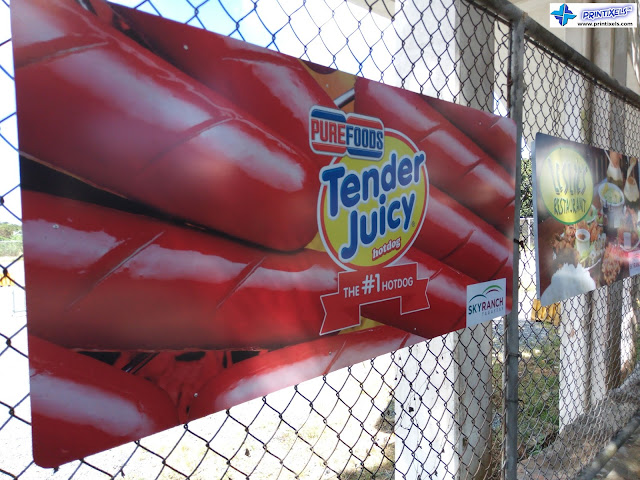 Outdoor Signage - Purefoods Tender Juicy Hotdog