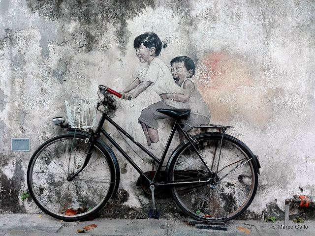 LAS PAREDES HABLAN. STREET ART GEORGE TOWN, PENANG. MALASIA