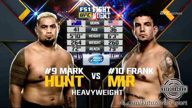 Mark Hunt vs Frank Mir Full Fight