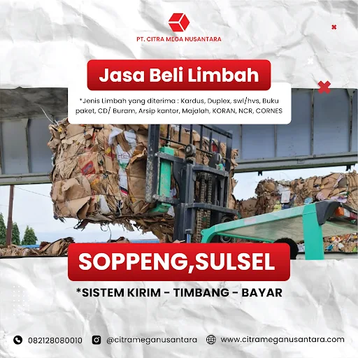 PT CITRA MEGA NUSANTARA: Solusi Terbaik untuk Pengelolaan Kardus Bekas di Sulawesi Selatan