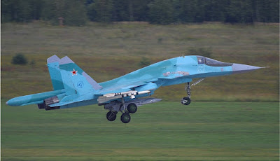Ukrainian air defense system destroys Russian SU-34 fighter jet