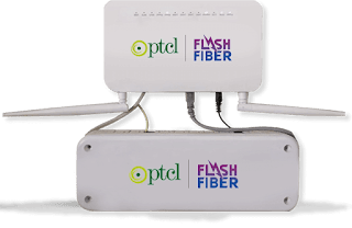 PTCL Flash Fiber is PTCL Pakistan Fiber to the Home (FTTH) Internet service