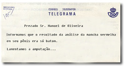 Telegrama do médico