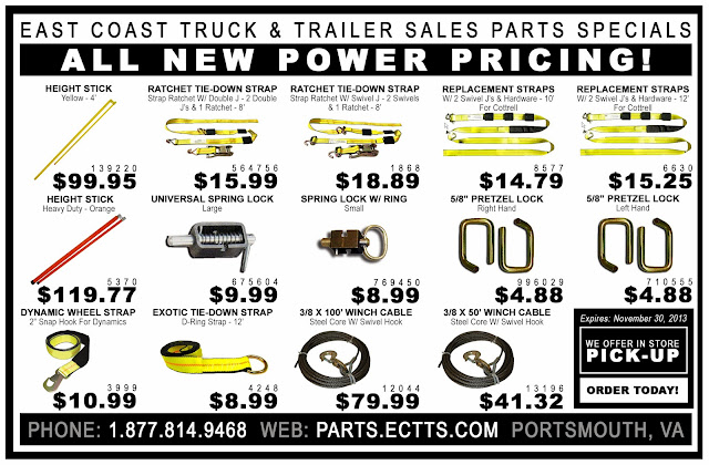 East Coast Truck and Trailer Sales Power Pricing