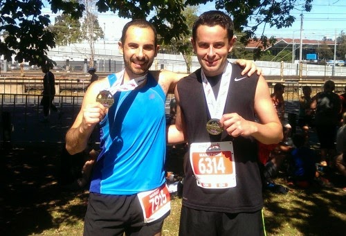 Proud finishers!