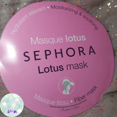 Sephora Lotus Mask | Kat Stays Polished