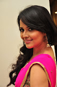 Anasuya dazzling saree photos-thumbnail-26