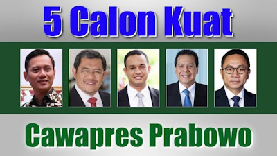 Siapa Mereka? Gerindra Paparkan Cawapres Prabowo