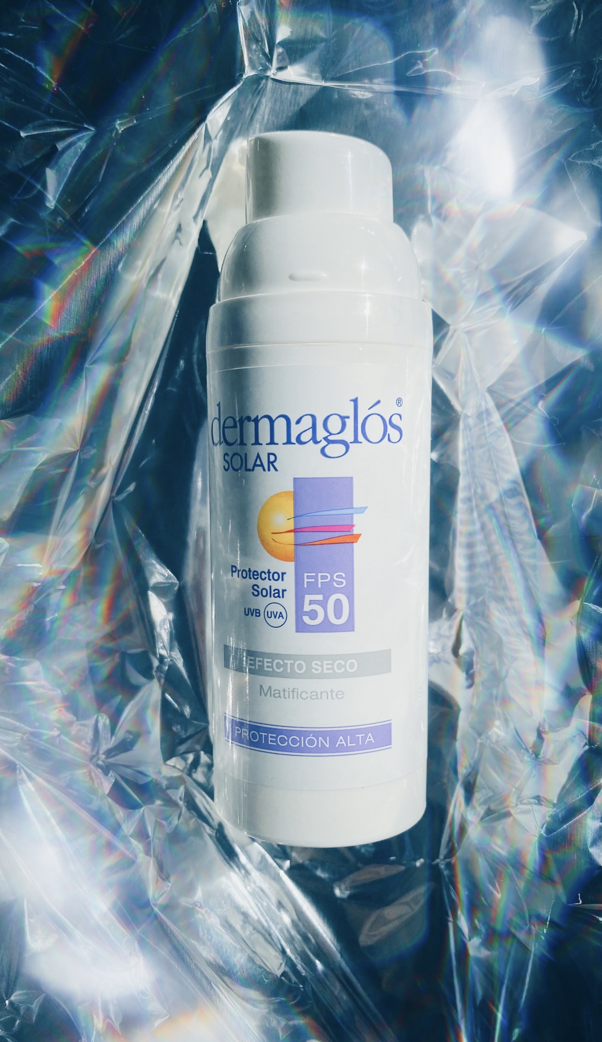 nuevo protector dermaglos spf 50 efecto seco matificante