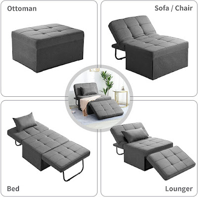 Modern Adjustable Backrest Sleeper Couch Furniture