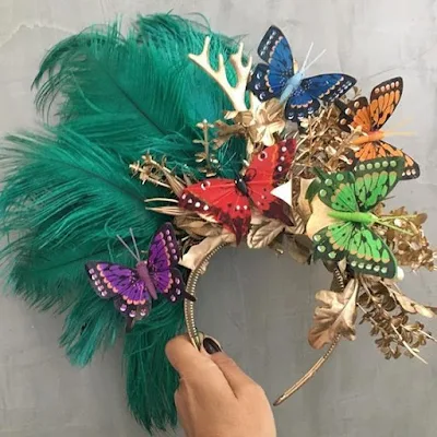 Tiaras diy par carnaval 2020