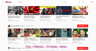 youtube.com new movies