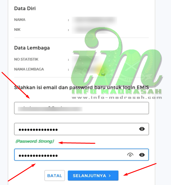 Cara Membuat Akun Kepala Madrasah di EMIS Madrasah 4.0