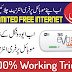 PTCL EVO Wingle free internet for life time urdu hindi 