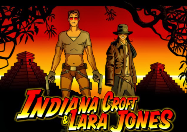 Indiana Croft and Lara Jones Wallpaper