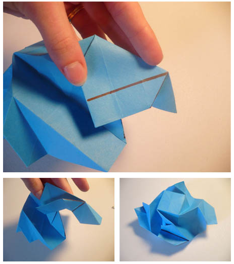Mawar origami  Imagui