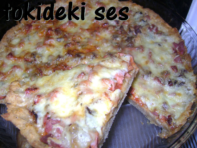 tokideki sesin bayat ekmekli pizza tarifi