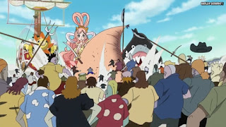 ワンピースアニメ 魚人島編 555話 ギア3 | ONE PIECE Episode 555