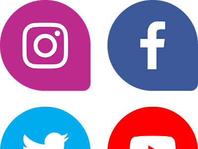 √ vector facebook instagram twitter logo png 294177