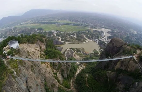 Podul Haohan Qiao - podul de sticla din China