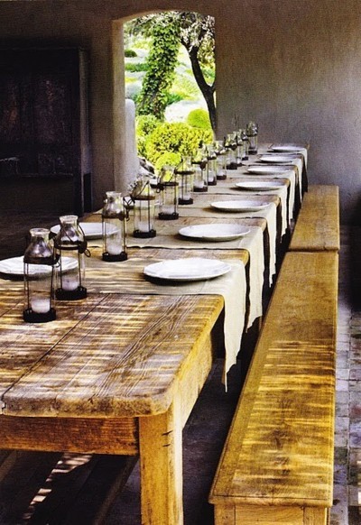 Rustic Dining Room Furniture on Inspire Bohemia  Delicious Dining Rooms And Nooks Part Iii