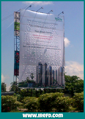 Active Acres - The advertisement billboard from Ruchi Realty