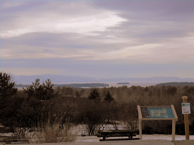 Lake Champlain view from Overlook Park