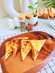 Savoury Cream Cheese Bread Toast 