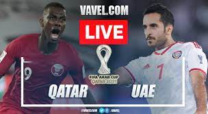 কাতার বনাম সংযুক্ত আরব আমিরাত ফুটবল লাইভ ।। united arab emirates vs qatar live