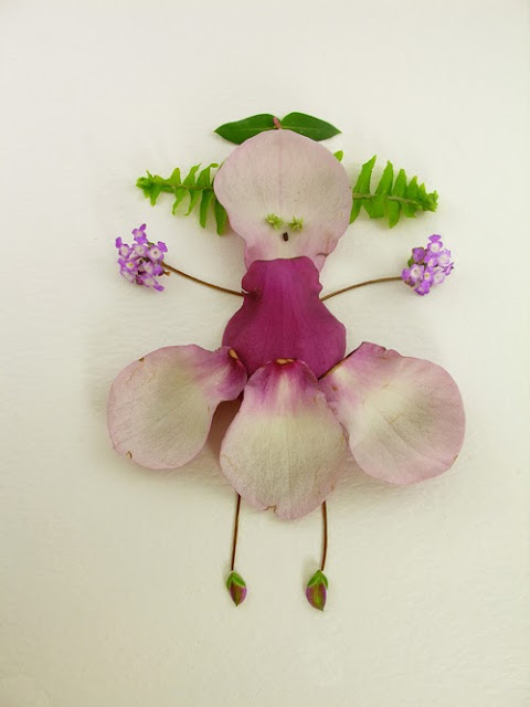 cute flowers petal artwork